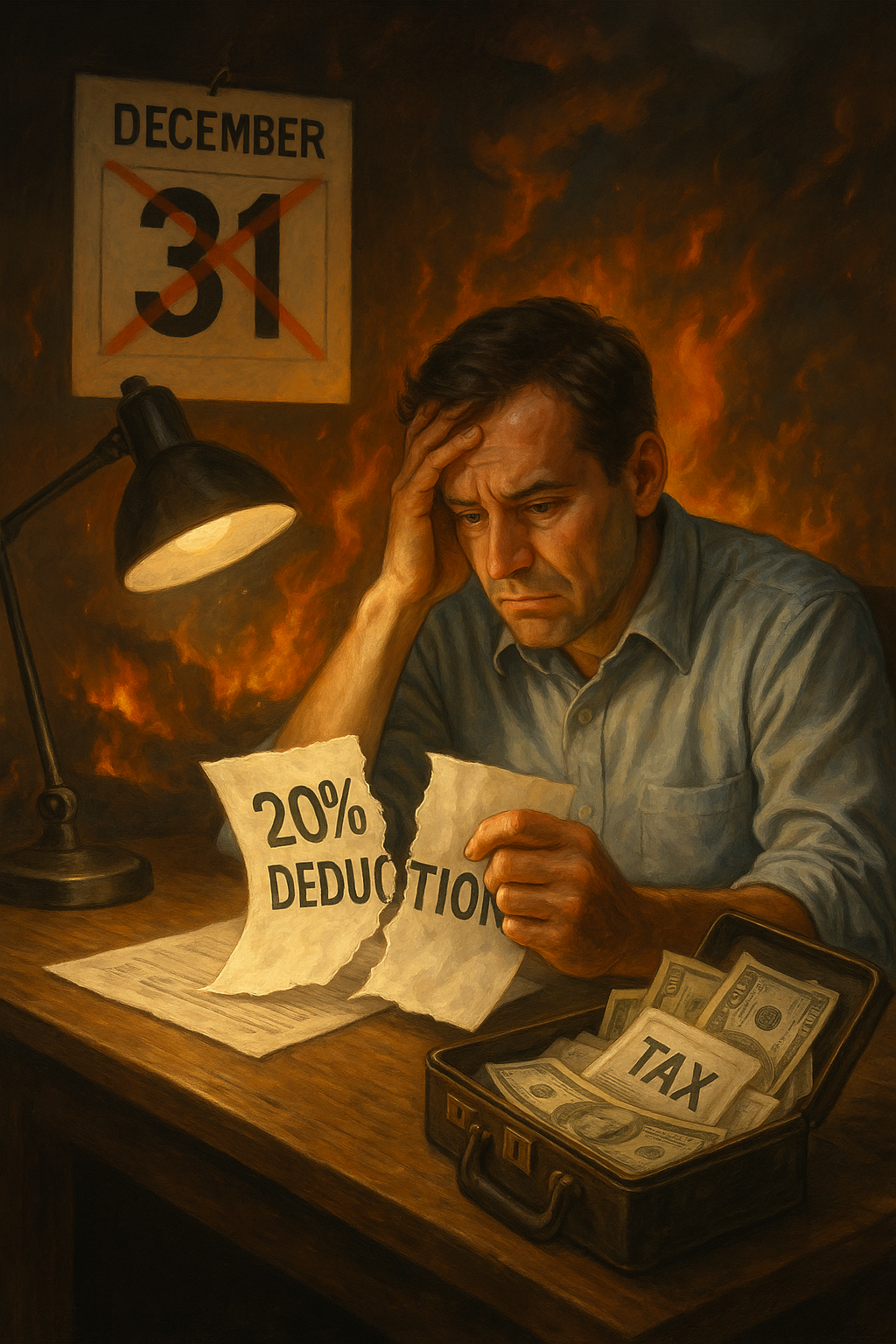 The Small Business Tax Hike Nobody's Talking About: How to Shield Your Business Before the 2025 Tax Cliff