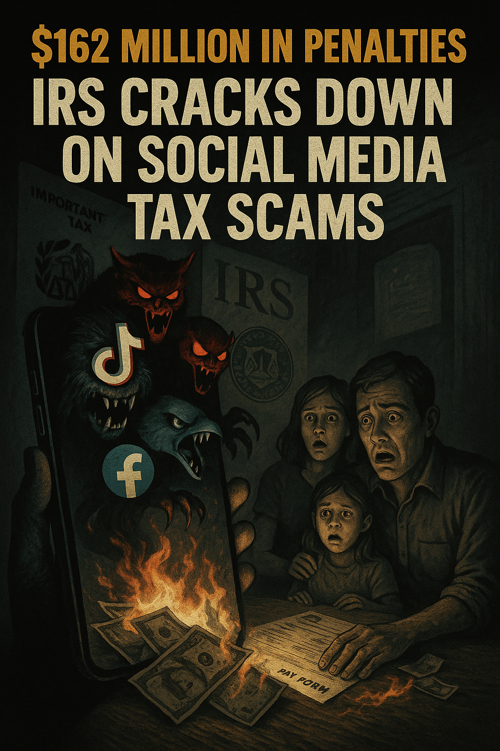 IRS Cracks Down on Social Media Tax Scams - $162 Million in Penalties